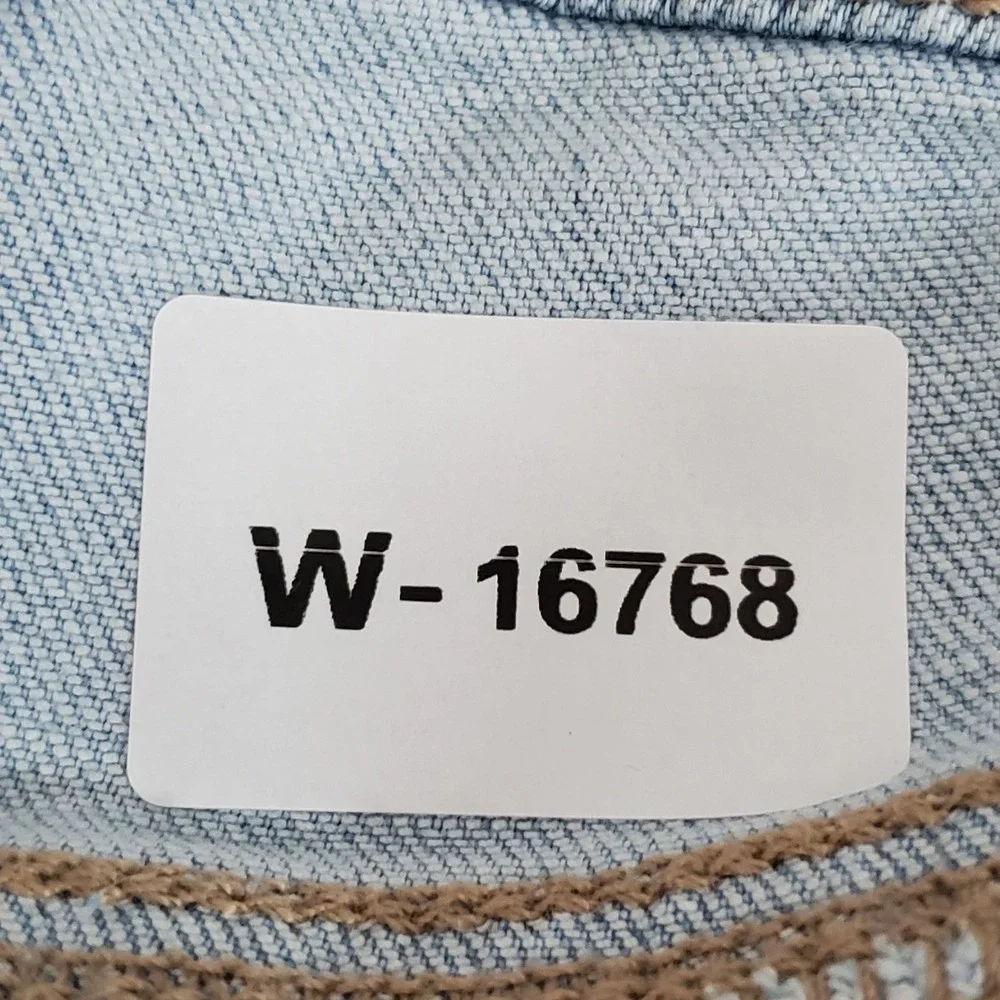 American Eagle Outfitters Women Jeans 4 Blue Denim Pants Wide-Leg Baggy Y2K